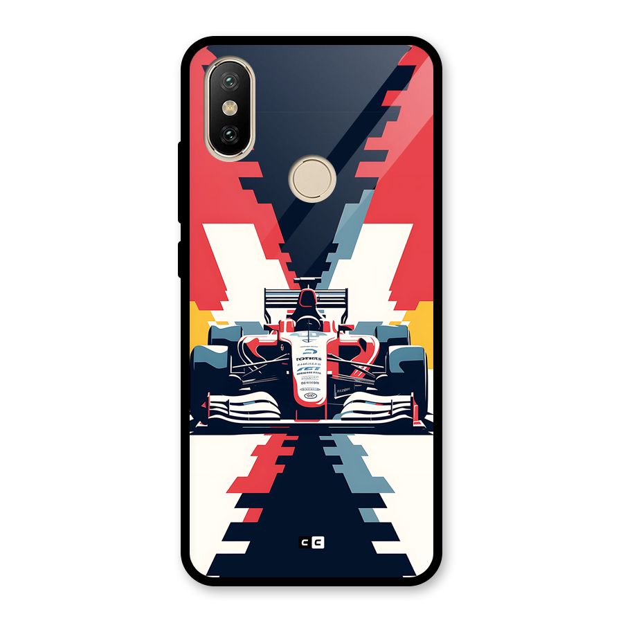 Sports One Glass Back Case for Redmi A2