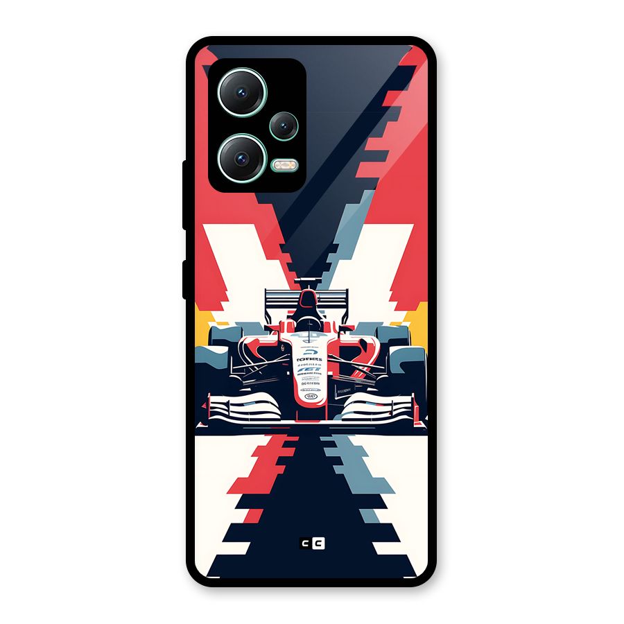 Sports One Glass Back Case for Redmi Note 12 5G