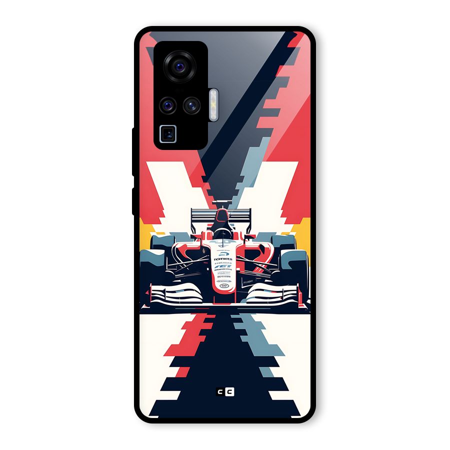 Sports One Glass Back Case for Vivo X50 Pro