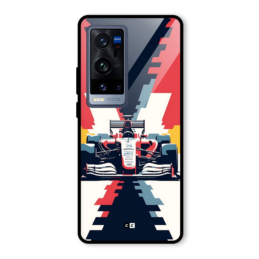 Sports One Glass Back Case for Vivo X60 Pro Plus