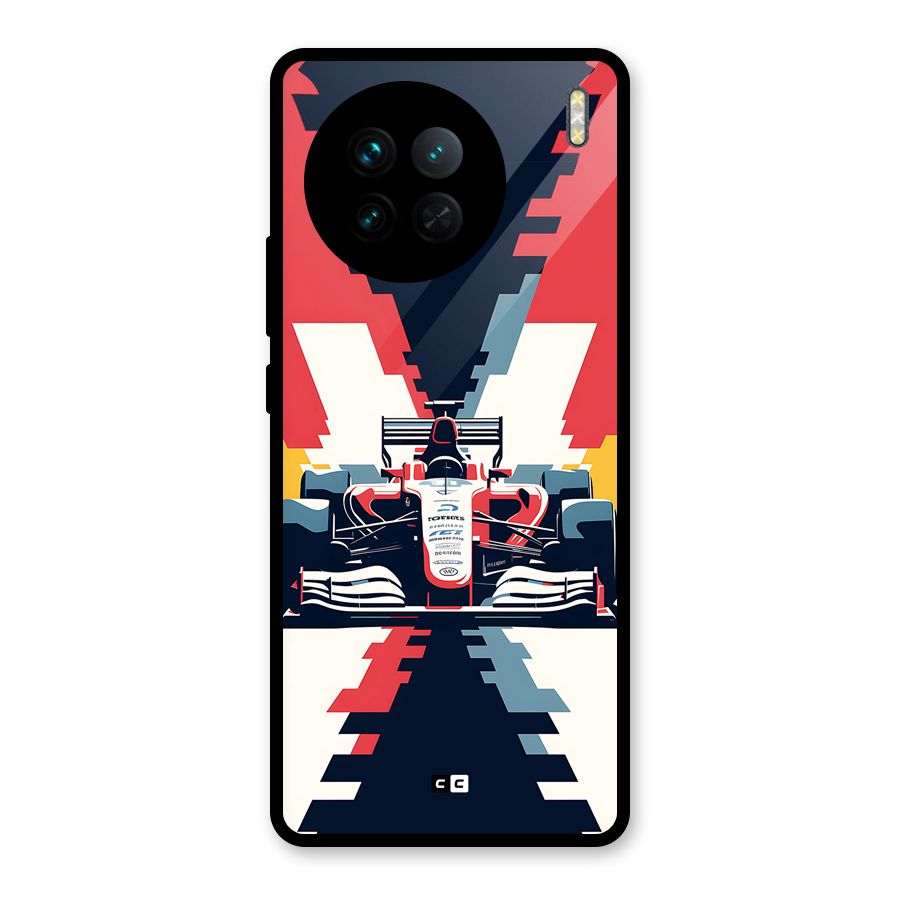 Sports One Glass Back Case for Vivo X90