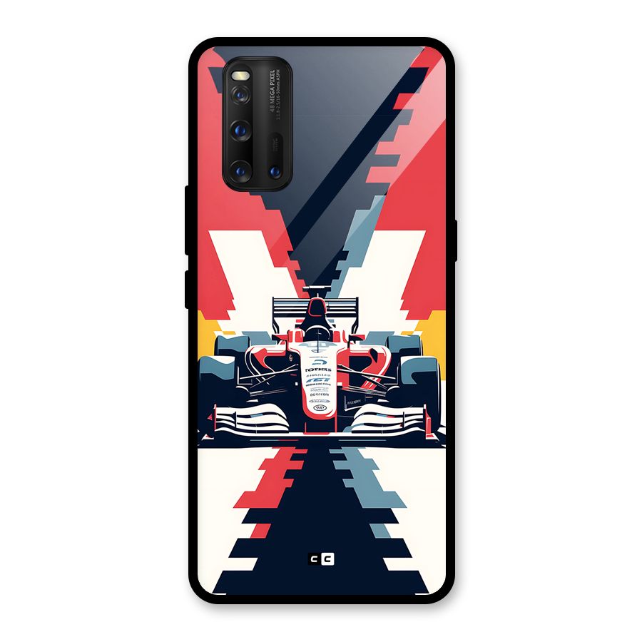 Sports One Glass Back Case for Vivo iQOO 3