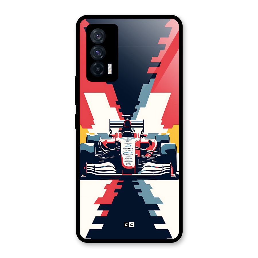 Sports One Glass Back Case for Vivo iQOO 7 5G