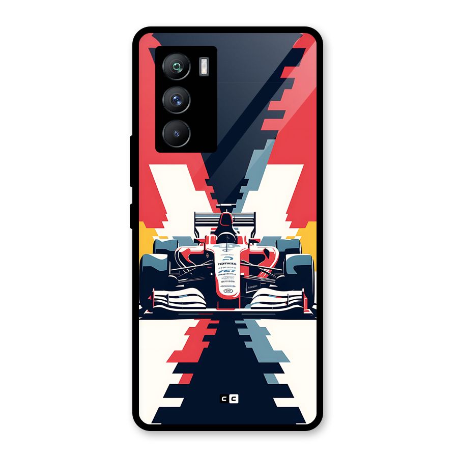 Sports One Glass Back Case for Vivo iQOO 9 SE