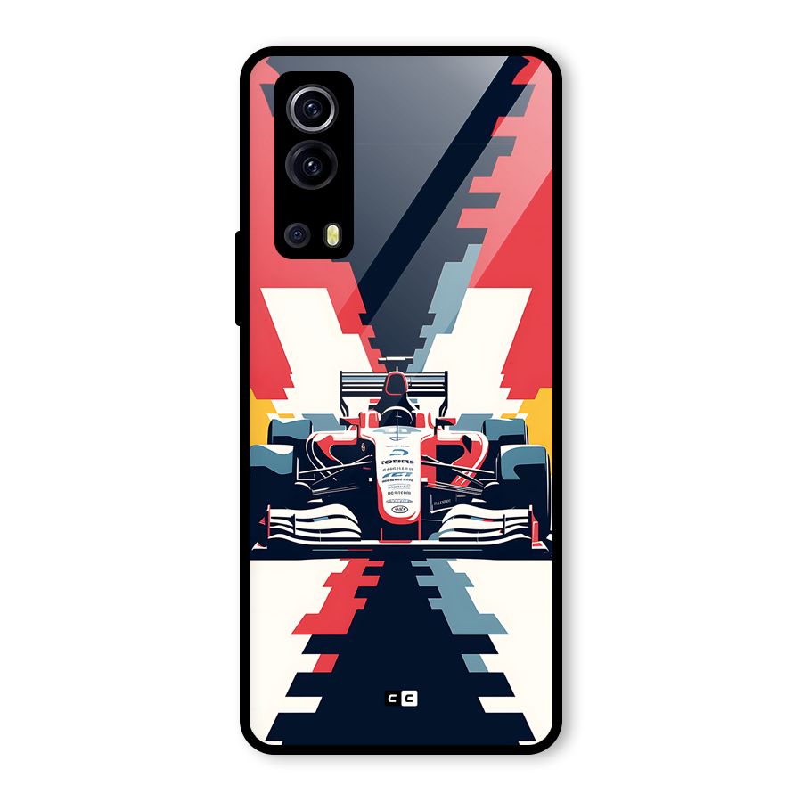 Sports One Glass Back Case for Vivo iQOO Z3