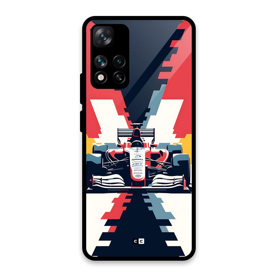 Sports One Glass Back Case for Xiaomi 11i HyperCharge 5G