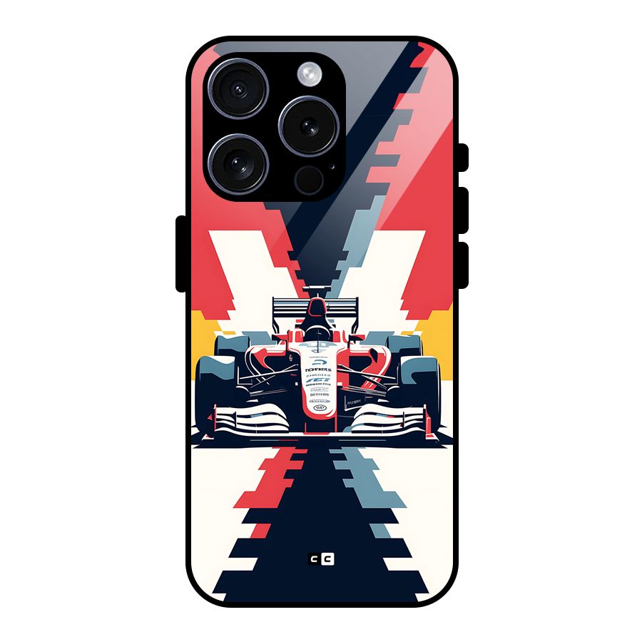 Sports One Glass Back Case for iPhone 15 Pro