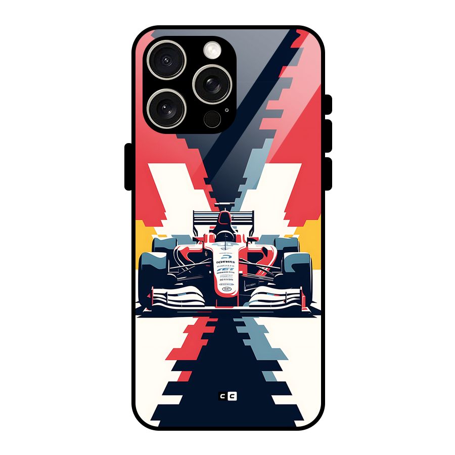 Sports One Glass Back Case for iPhone 15 Pro Max