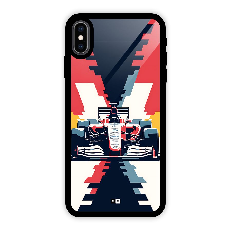 Sports One Glass Back Case for iPhone XS Max