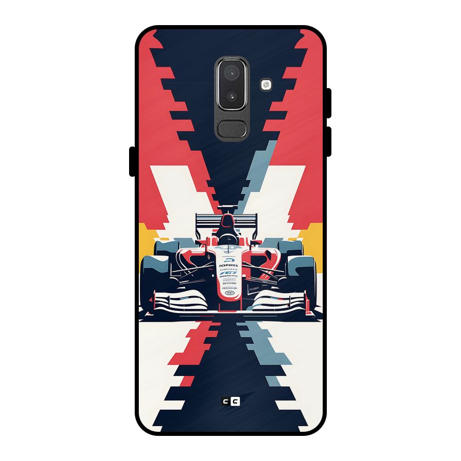 Sports One Metal Back Case for Galaxy On8 (2018)