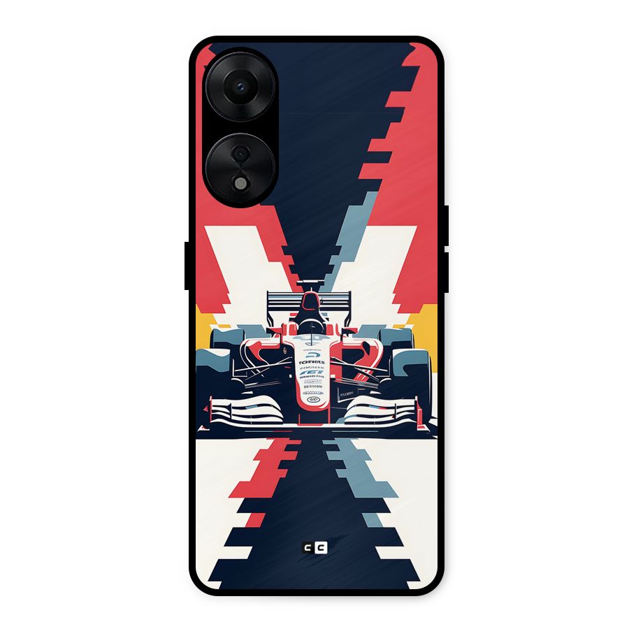 Sports One Metal Back Case for Oppo A78 5G