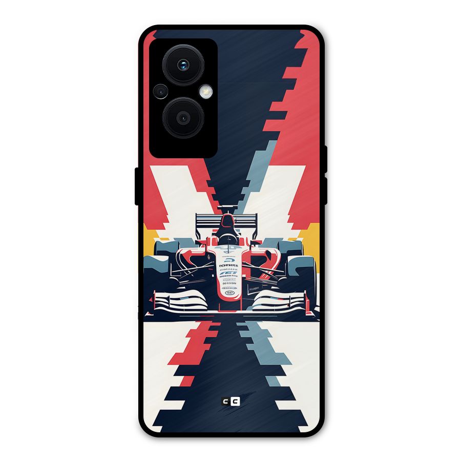 Sports One Metal Back Case for Oppo F21 Pro 5G