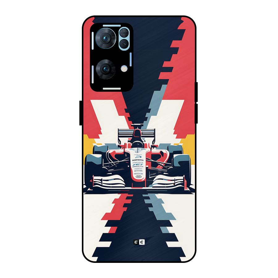 Sports One Metal Back Case for Oppo Reno7 Pro 5G