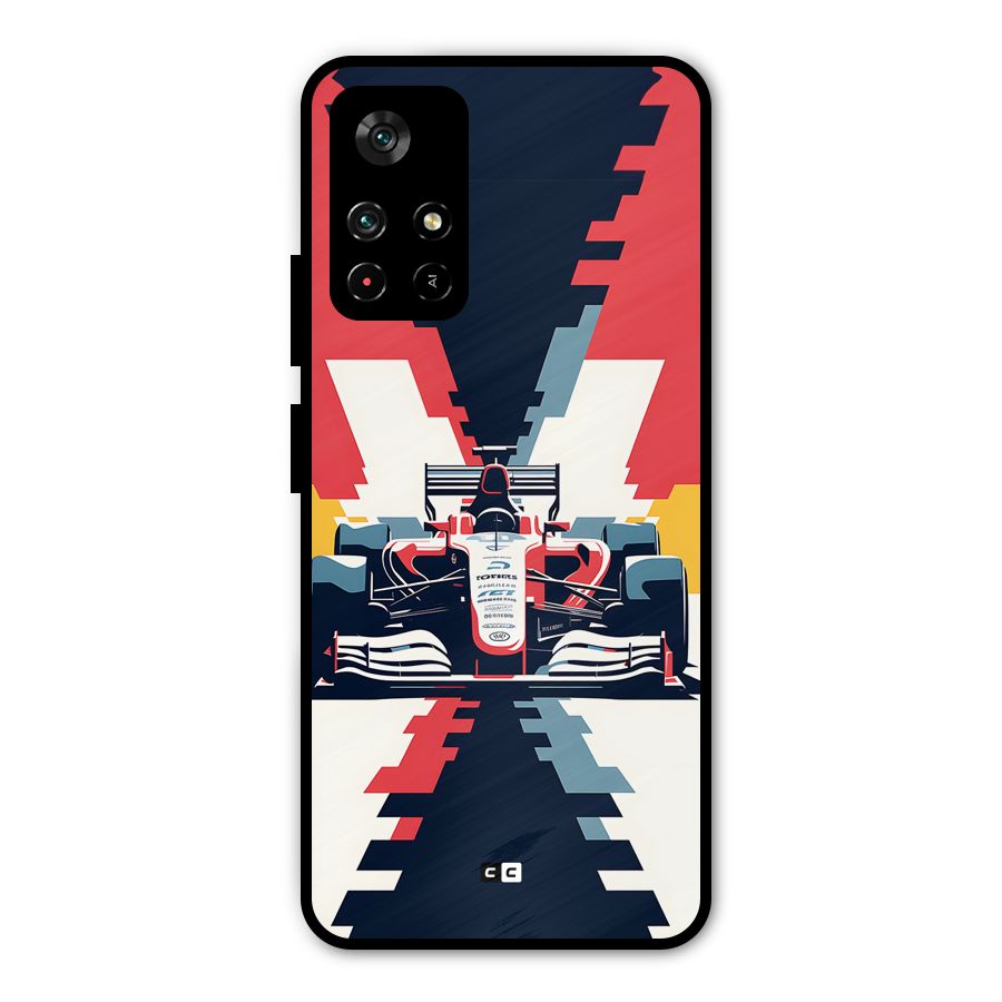 Sports One Metal Back Case for Poco M4 Pro 5G