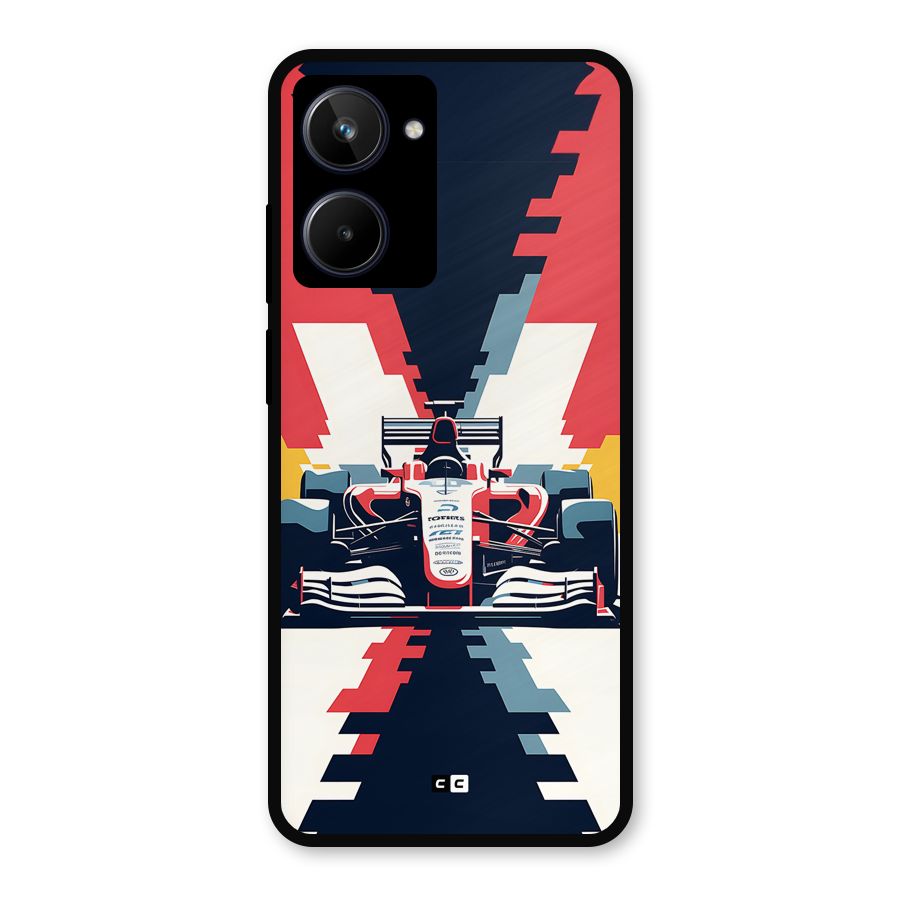 Sports One Metal Back Case for Realme 10