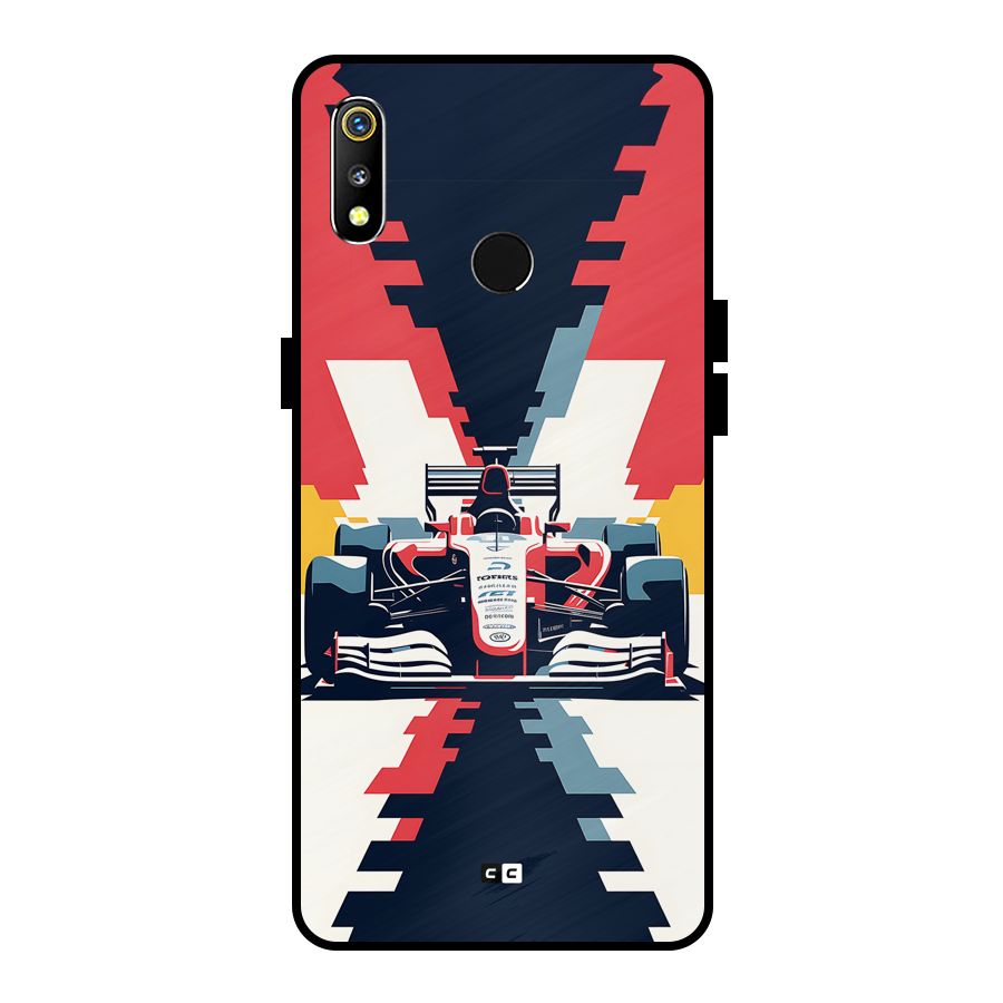 Sports One Metal Back Case for Realme 3i