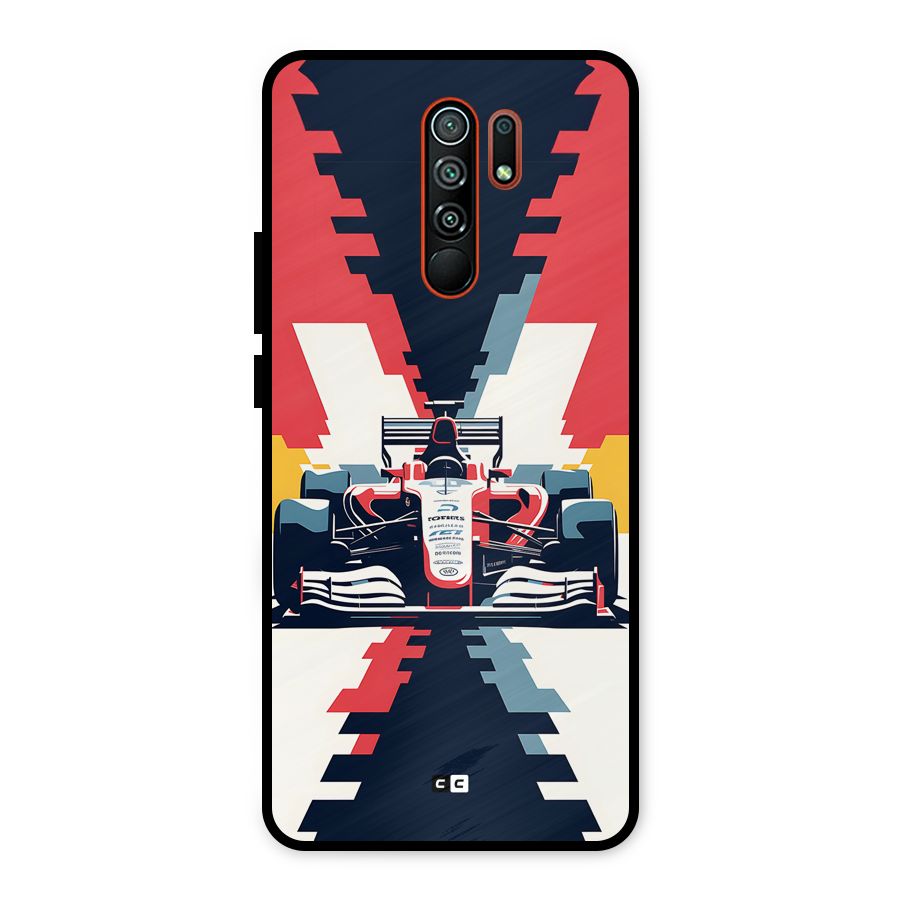Sports One Metal Back Case for Redmi 9 Prime