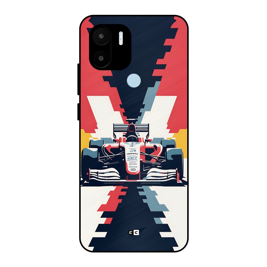 Sports One Metal Back Case for Redmi A1 Plus