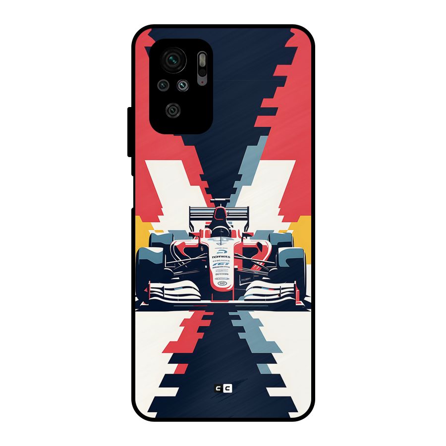 Sports One Metal Back Case for Redmi Note 10S