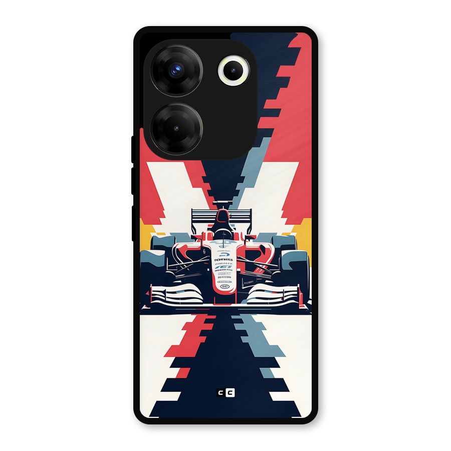 Sports One Metal Back Case for Tecno Camon 20 Pro
