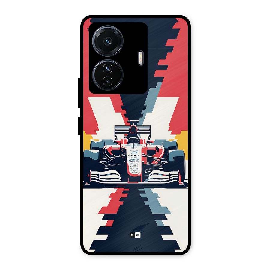 Sports One Metal Back Case for Vivo T1 Pro