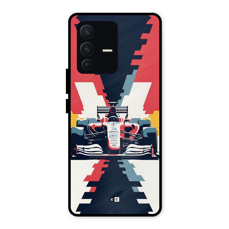 Sports One Metal Back Case for Vivo V23 5G