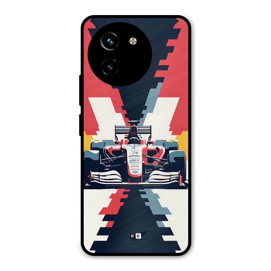 Sports One Metal Back Case for Vivo Y200i