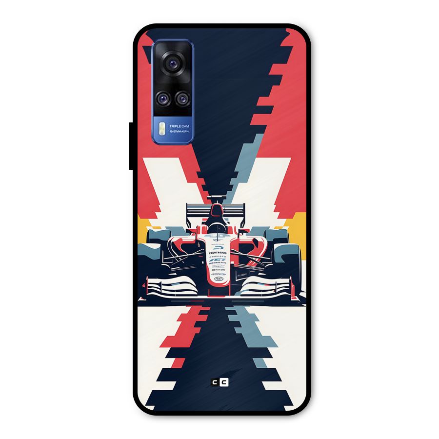 Sports One Metal Back Case for Vivo Y31