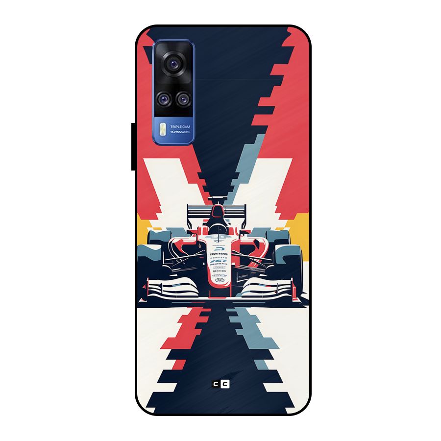 Sports One Metal Back Case for Vivo Y51