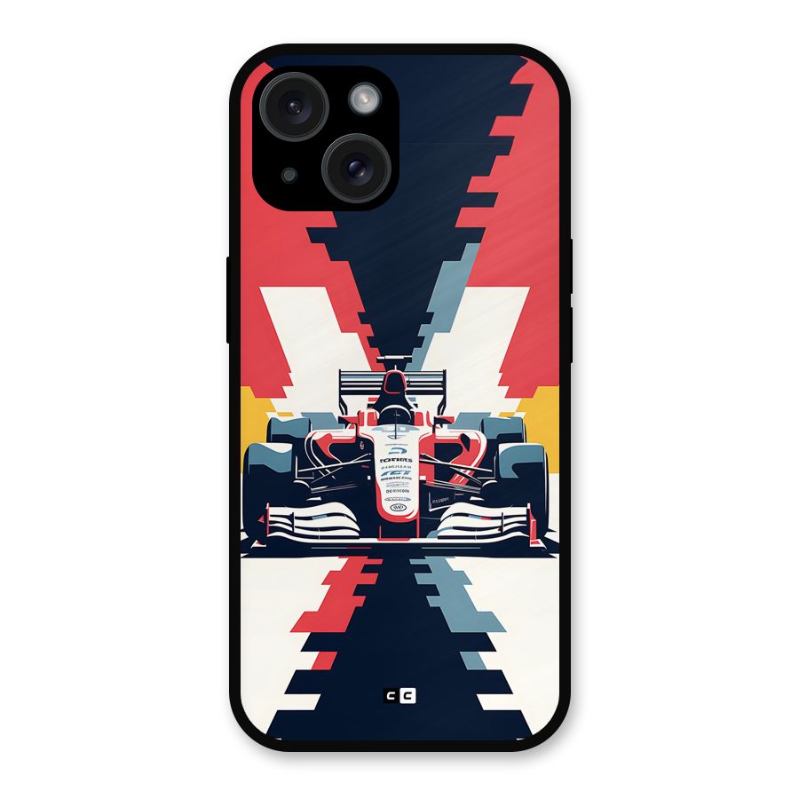 Sports One Metal Back Case for iPhone 15
