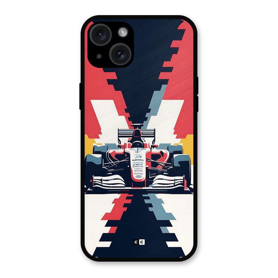 Sports One Metal Back Case for iPhone 15 Plus