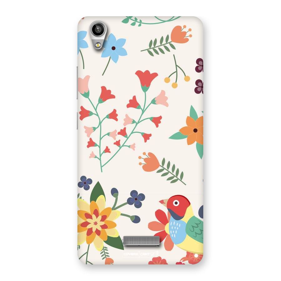 Spring Flowers Back Case for Lava-Pixel-V1