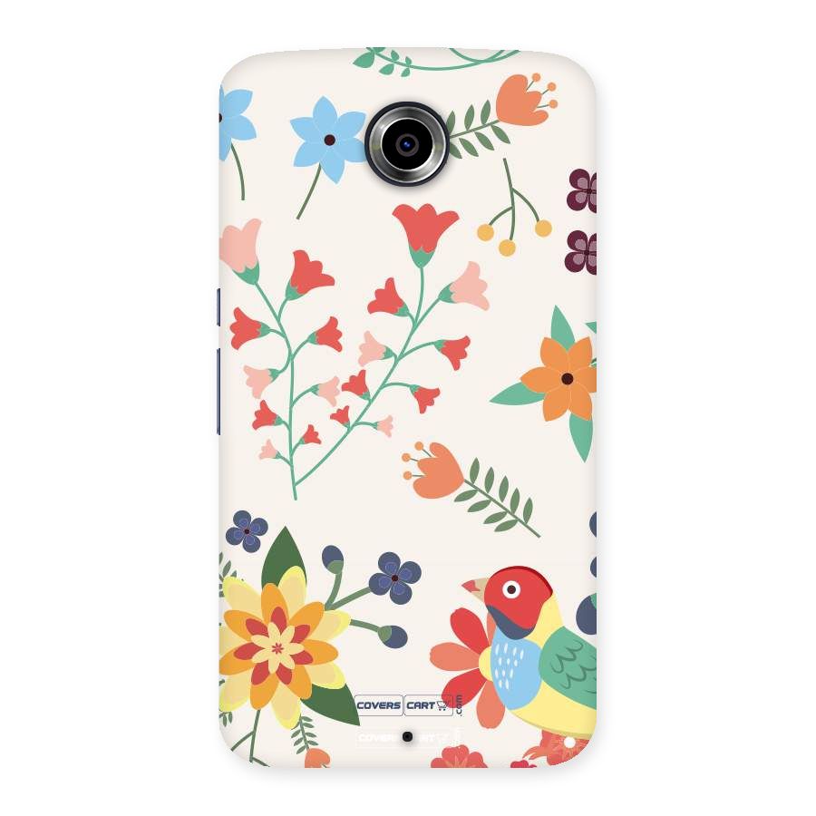 Spring Flowers Back Case for Nexsus 6