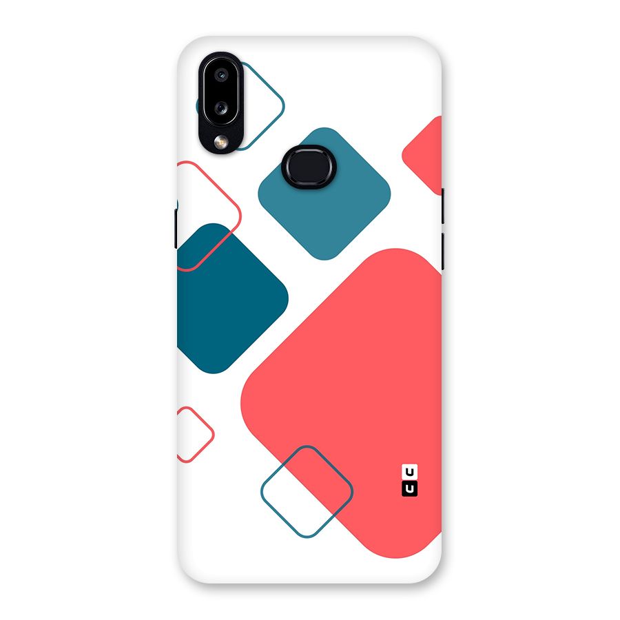 Square Pattern Beautiful Abstract Back Case for Galaxy A10s