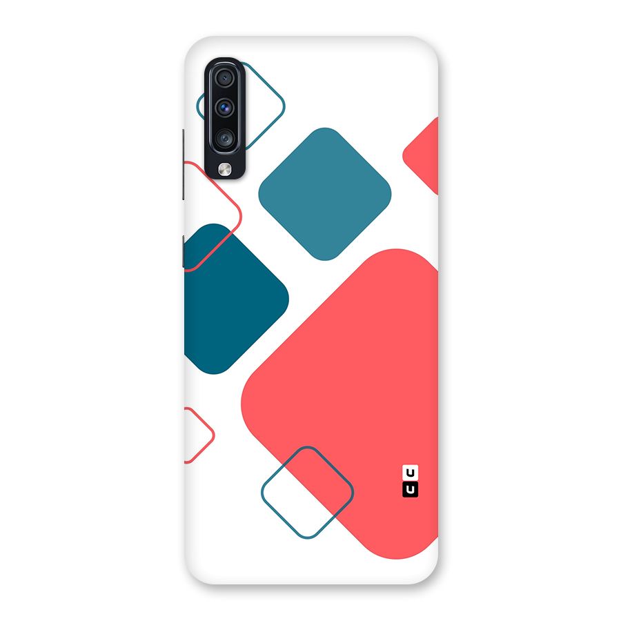 Square Pattern Beautiful Abstract Back Case for Galaxy A70