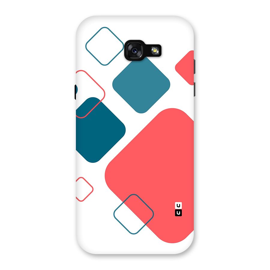 Square Pattern Beautiful Abstract Back Case for Galaxy A7 (2017)