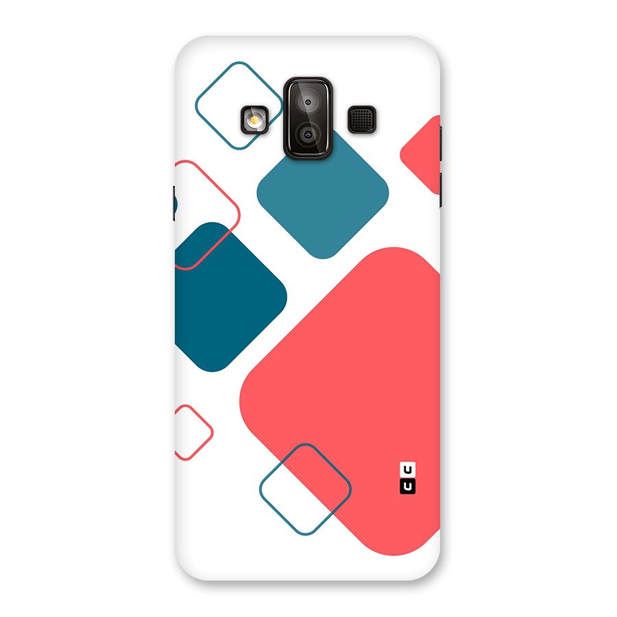Square Pattern Beautiful Abstract Back Case for Galaxy J7 Duo