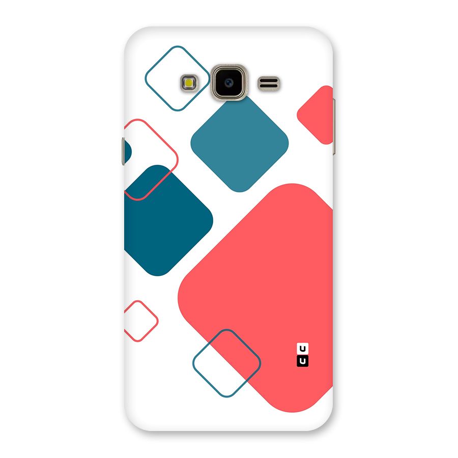 Square Pattern Beautiful Abstract Back Case for Galaxy J7 Nxt