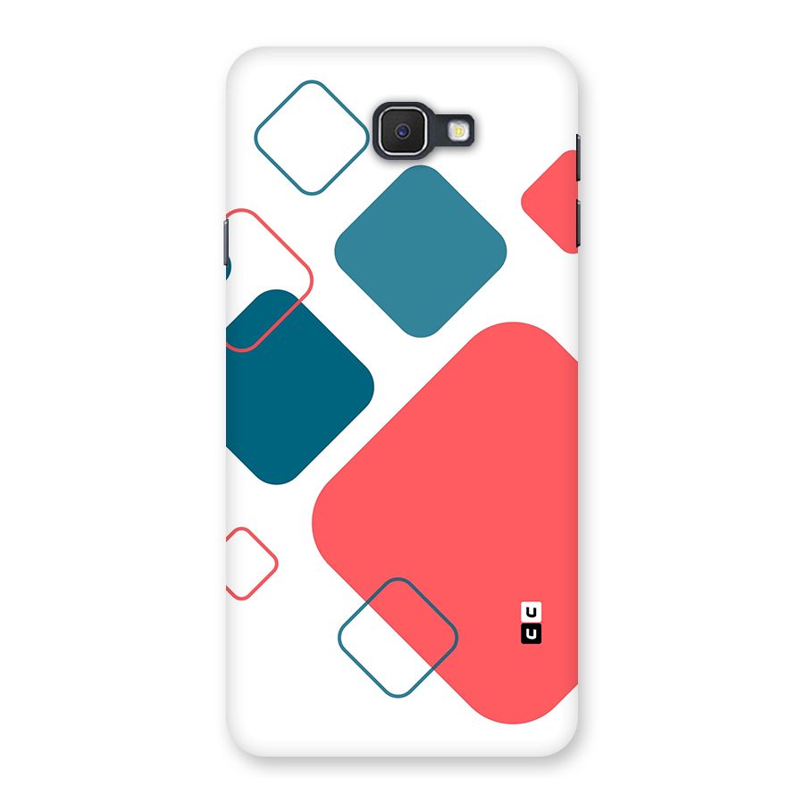 Square Pattern Beautiful Abstract Back Case for Galaxy J7 Prime