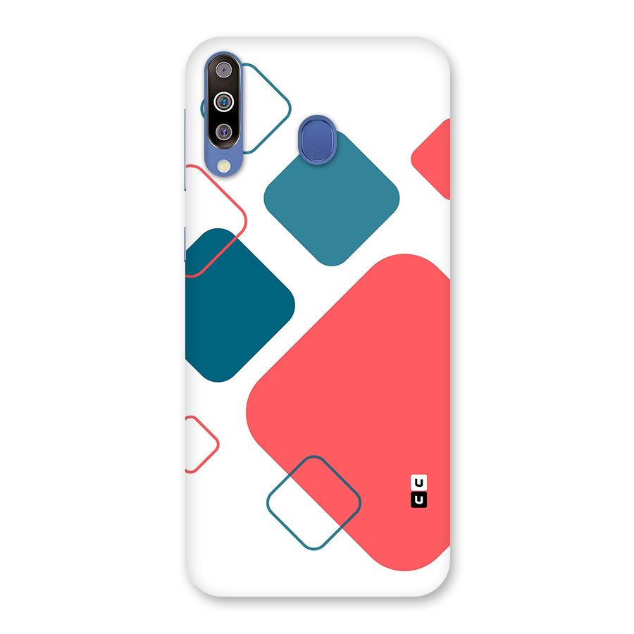 Square Pattern Beautiful Abstract Back Case for Galaxy M30