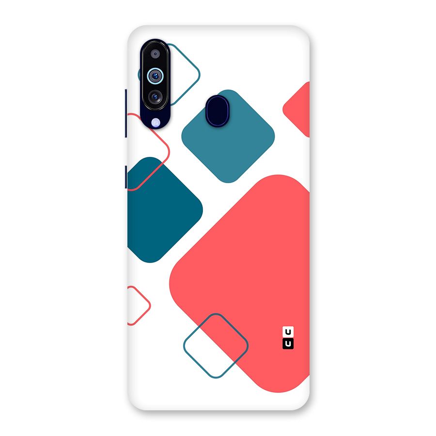Square Pattern Beautiful Abstract Back Case for Galaxy M40