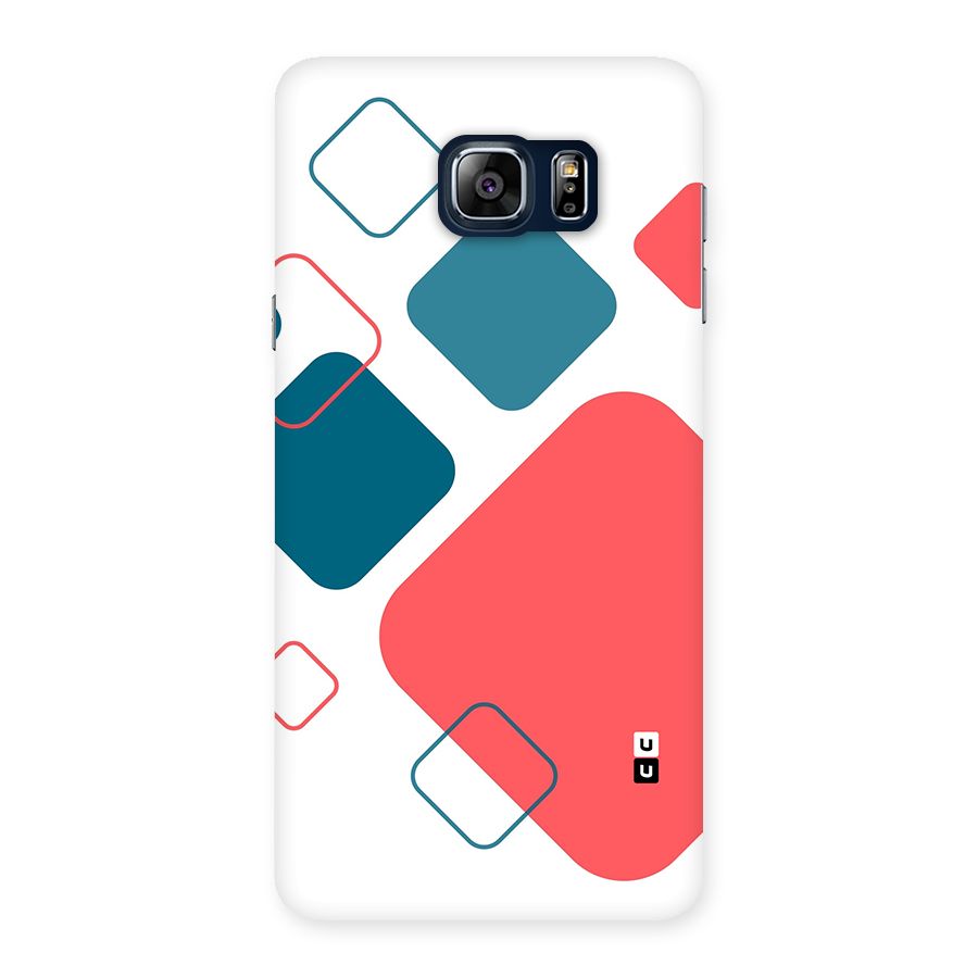 Square Pattern Beautiful Abstract Back Case for Galaxy Note 5
