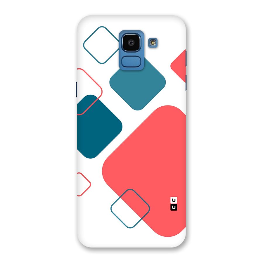 Square Pattern Beautiful Abstract Back Case for Galaxy On6