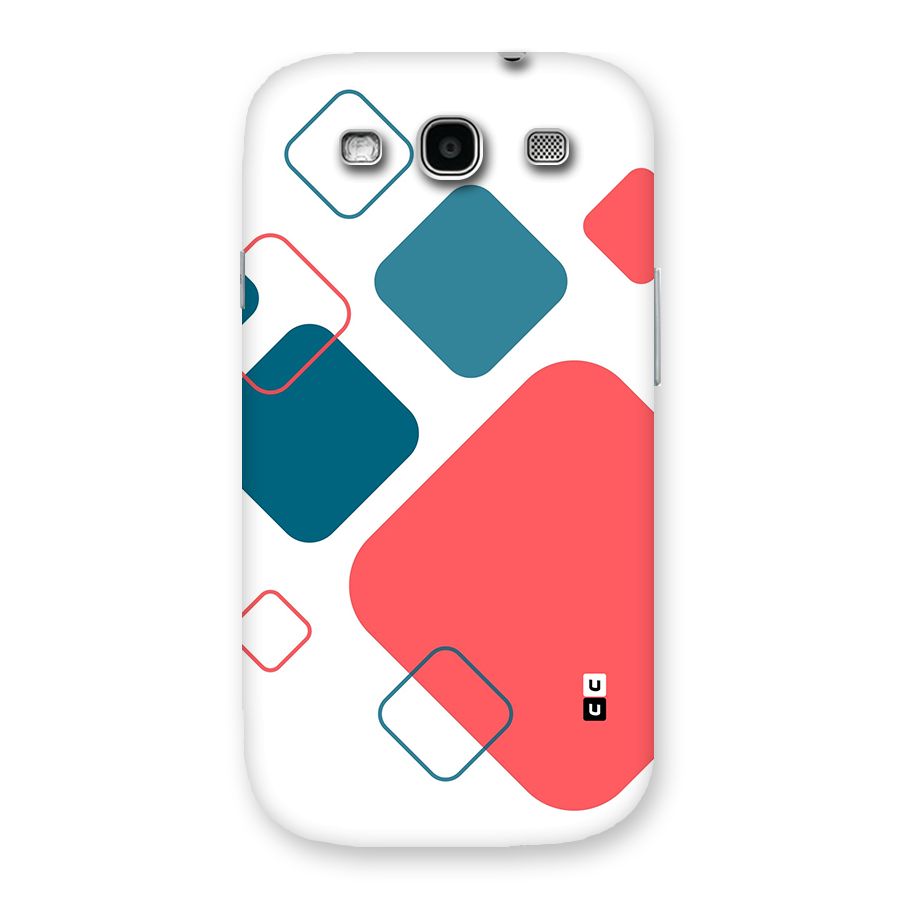 Square Pattern Beautiful Abstract Back Case for Galaxy S3
