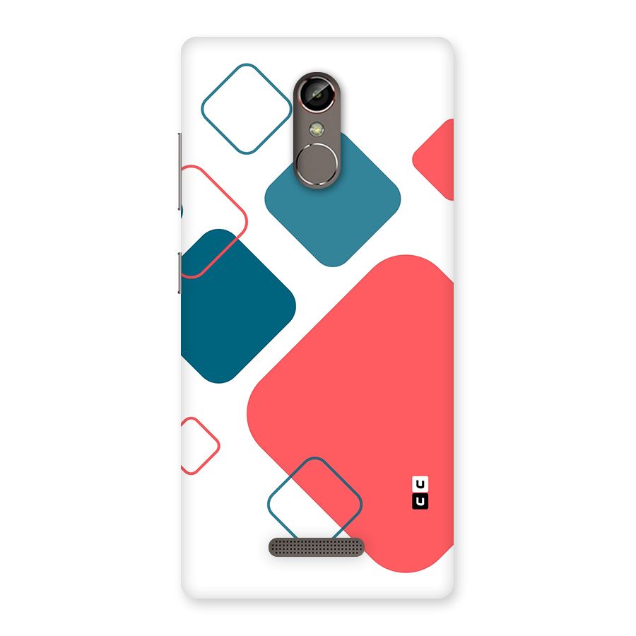 Square Pattern Beautiful Abstract Back Case for Gionee S6s