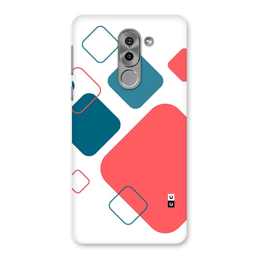 Square Pattern Beautiful Abstract Back Case for Honor 6X
