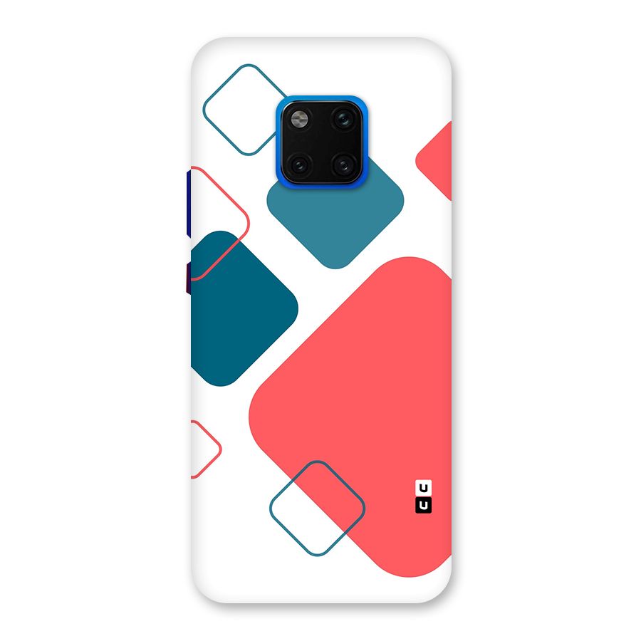 Square Pattern Beautiful Abstract Back Case for Huawei Mate 20 Pro