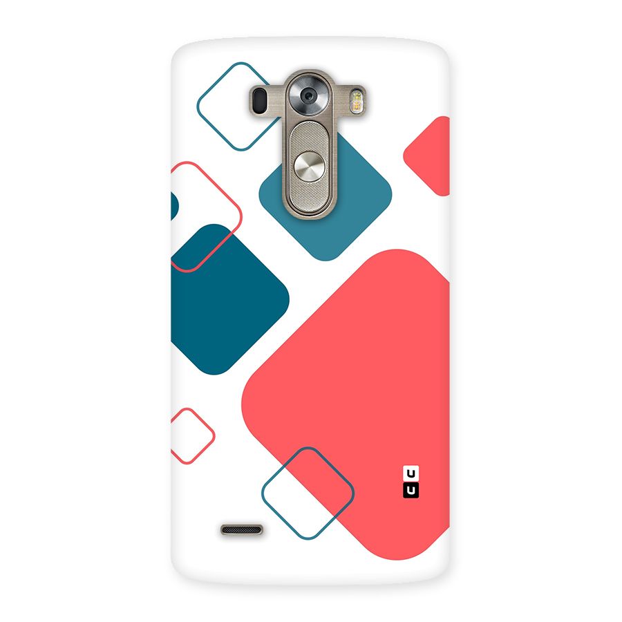 Square Pattern Beautiful Abstract Back Case for LG G3