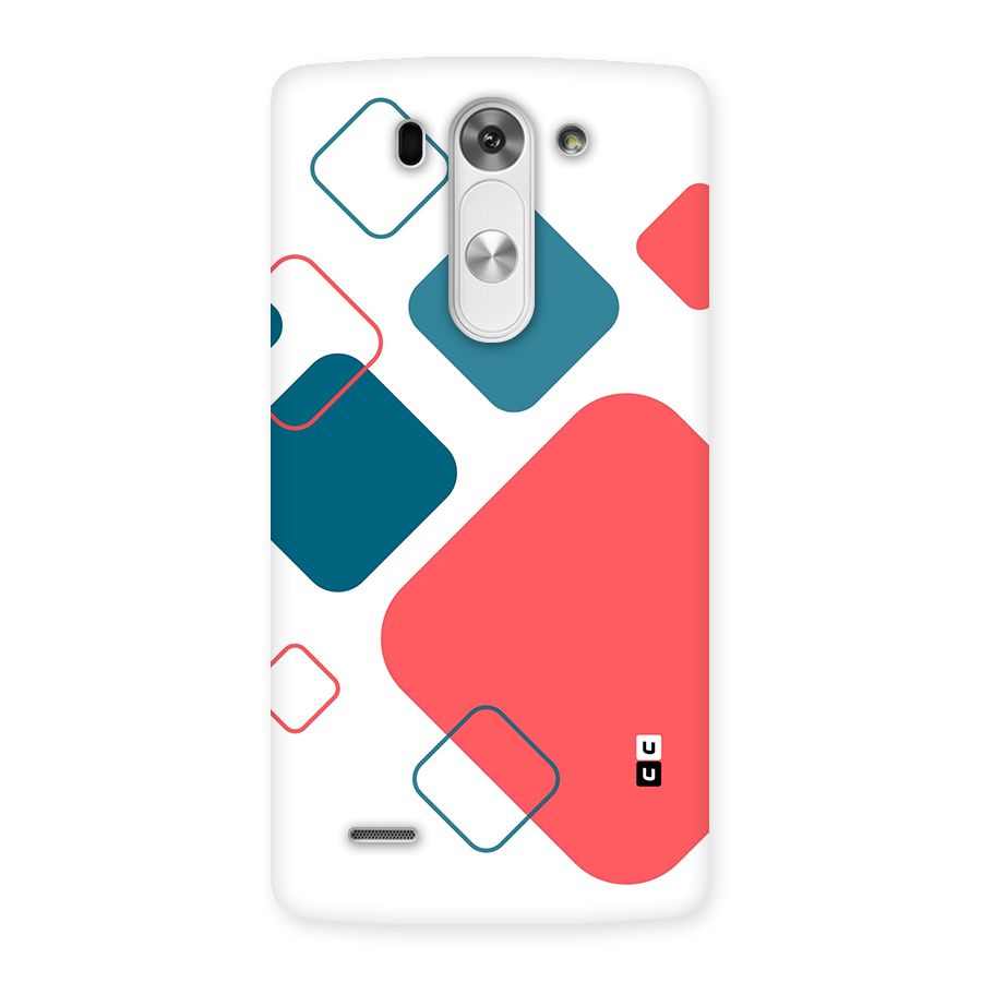 Square Pattern Beautiful Abstract Back Case for LG G3 Mini