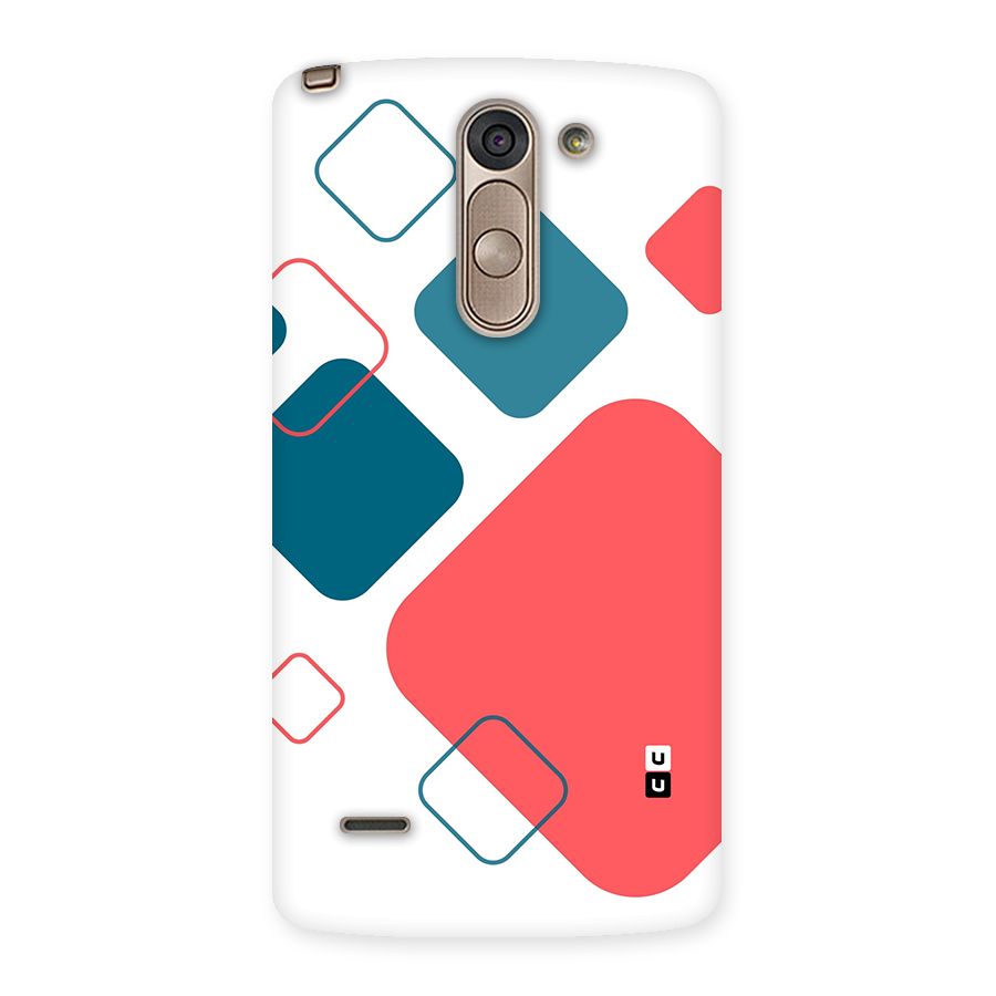 Square Pattern Beautiful Abstract Back Case for LG G3 Stylus
